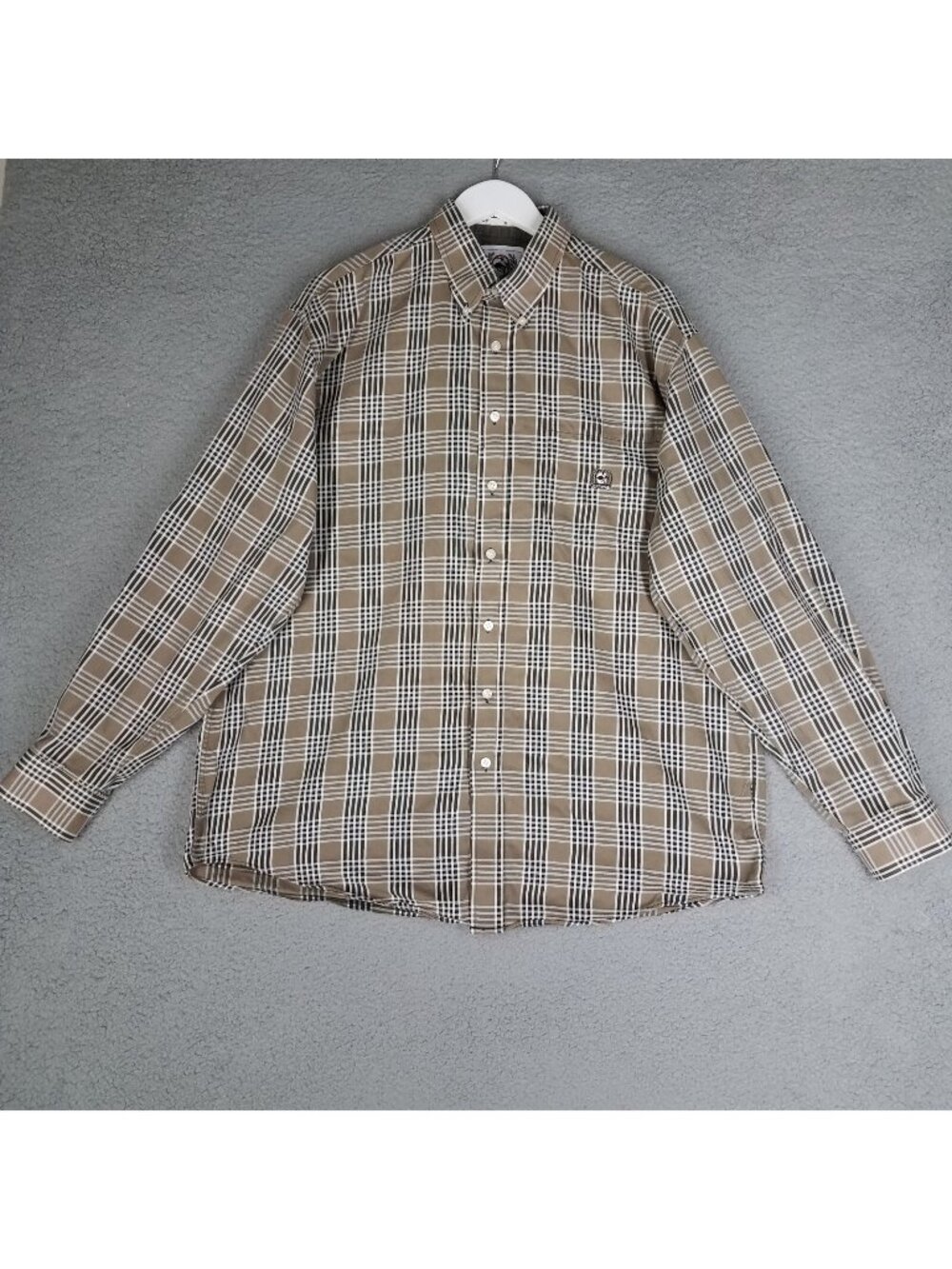 Cinch Button Down Shirt Adult XL Plaid Rodeo Cowboy Ranch Casual Travel Men's